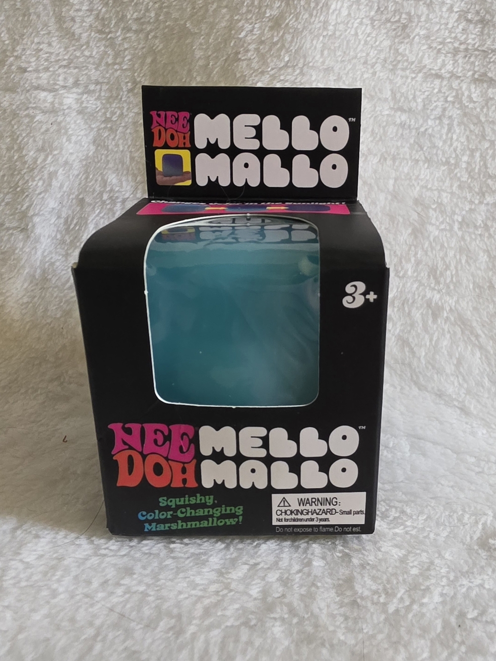 NEW NeeDoh Mello Mallo Color-Changing Squishy Marshmallow Toy Boxed